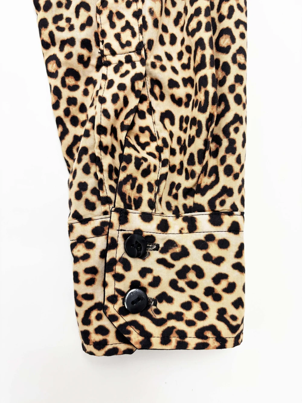 Jean Paul Gaultier Homme F/W 1998 leopard pelt reversible shirt